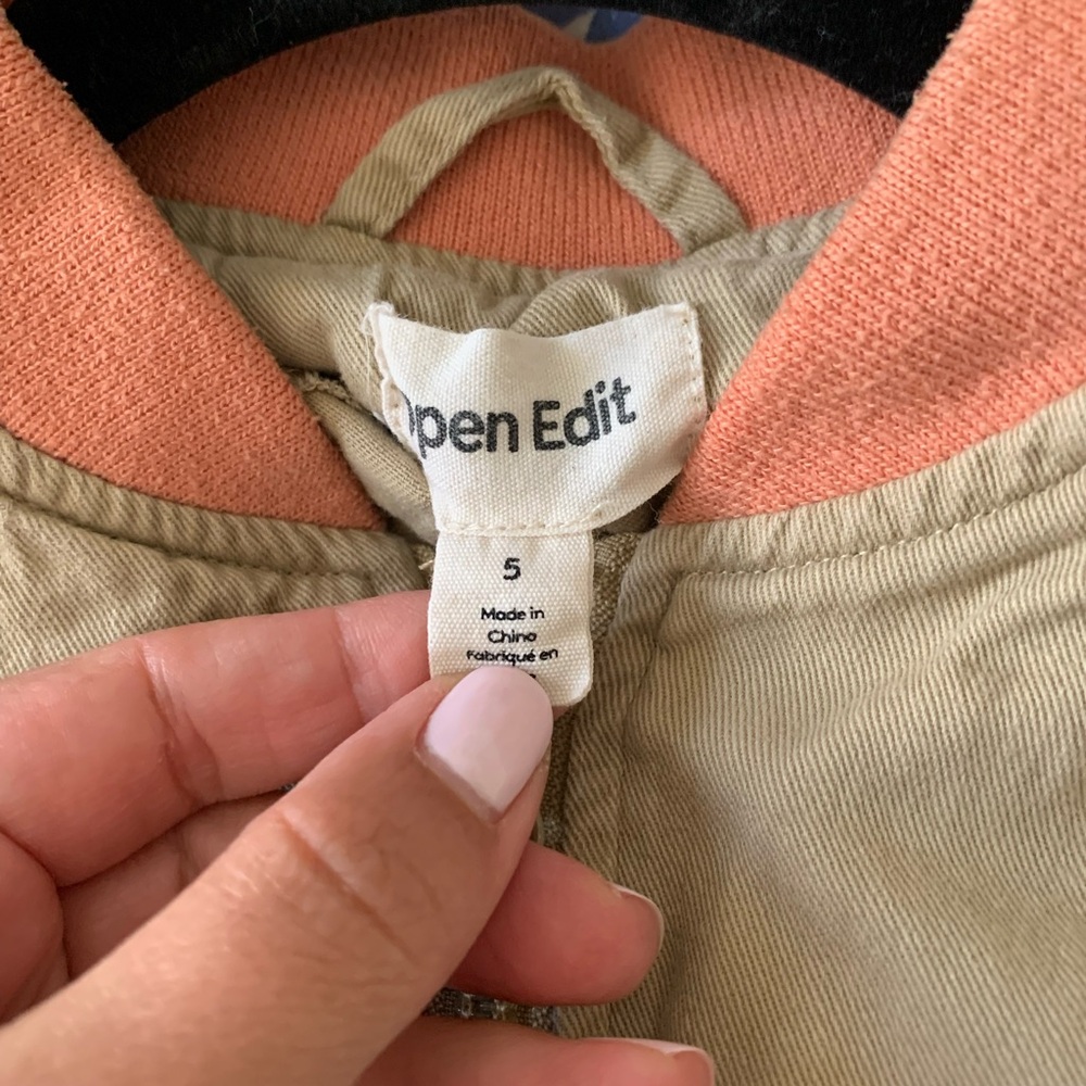 Open Edit “happy happy” jacket. Size 5 - Picture 3 of 4